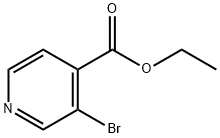 乙基3-溴吡啶-4-甲酸酯 结构式