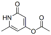 4-(Acetyloxy)-6-methyl-2(1H)-pyridinone 结构式