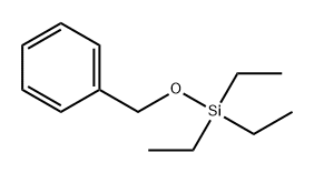 α-(Triethylsiloxy)toluene 结构式