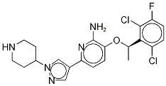 克里唑替尼 结构式