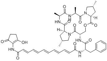 enopeptin A 结构式