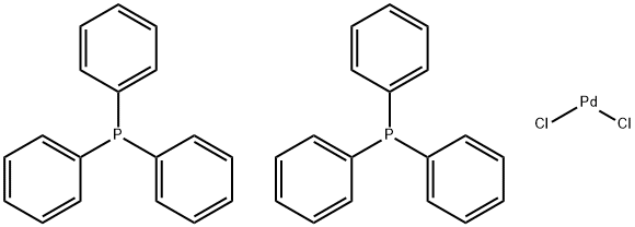 二三苯基膦二氯化钯 结构式