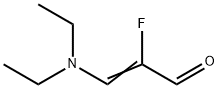 (2Z)-3-(Diethylamino)-2-fluoroprop-2-enal 结构式