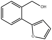 [2-(2-呋喃基)苯基]甲醇 结构式