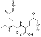 Alazopeptin 结构式