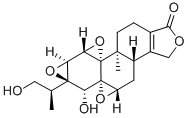 16-羟基雷公藤内酯醇 结构式