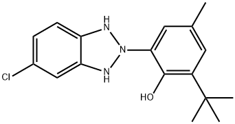 2-TERT-BUTYL-6-(5-CHLORO-1,3-DIHYDRO-BENZOTRIAZOL-2-YL)-4-METHYL-PHENOL 结构式