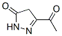 3H-Pyrazol-3-one, 5-acetyl-2,4-dihydro- (9CI) 结构式