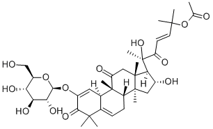 CUCURBITACIN E-2-O-GLUCOSIDE 结构式