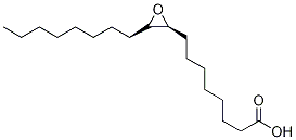 反式-9,10-环氧十八烷酸 结构式