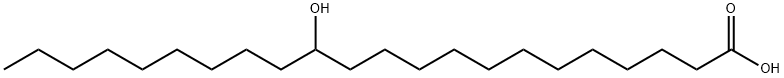 13-羟基二十二酸 结构式