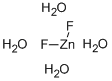Zinc fluoride tetrahydrate 结构式