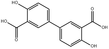 2,5-二羟基连苯二甲酸 结构式