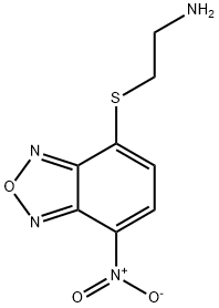 2-[(7-Nitro-2,1,3-benzoxadiazol-4-yl)thio]ethanaMine 结构式