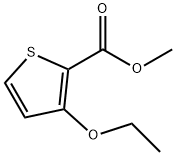 3-乙氧基噻吩-2-羧酸甲酯 结构式