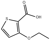 3-乙氧基噻吩-2-羧酸 结构式