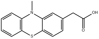 甲嗪酸 结构式