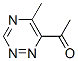 Ethanone, 1-(5-methyl-1,2,4-triazin-6-yl)- (9CI) 结构式