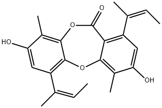 磷脂他汀 结构式