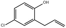 2-烯丙基-4-氯苯酚 结构式