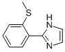 2-(2-METHYLSULFANYL-PHENYL)-1H-IMIDAZOLE 结构式