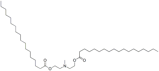 (methylimino)diethane-1,2-diyl distearate 结构式