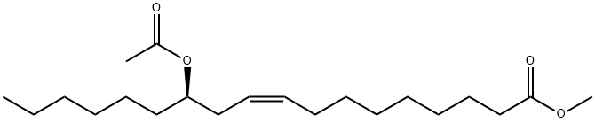 乙酰蓖麻油甲酯 结构式