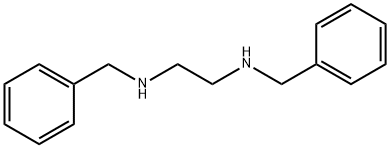 N,N-二苄基乙二胺 结构式
