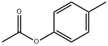 乙酸对甲酚酯 结构式