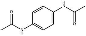 N,N'-二乙酰-1,4-苯二胺 结构式