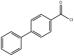 联苯-4-甲酰氯 结构式