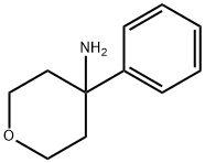 4-苯基四氢吡喃-4-胺 结构式