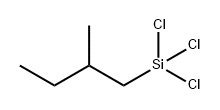 2-甲基丁基化三氯硅烷 结构式
