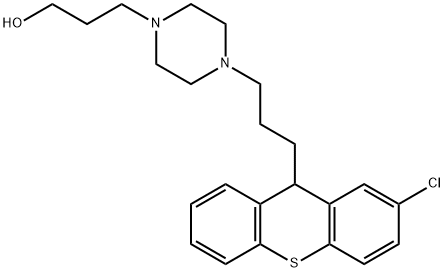 占噻吨 结构式