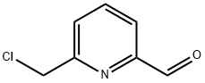 6-(CHLOROMETHYL)PYRIDINE-2-CARBALDEHYDE 结构式