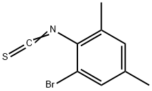 2-溴-4,6-二甲基苯基异硫氰酸酯 结构式