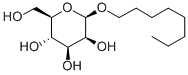 正辛基 BETA-D-吡喃甘露糖苷 结构式