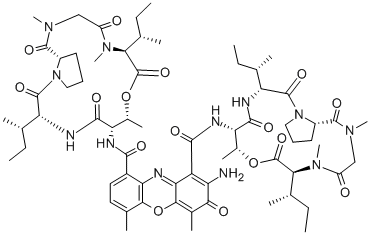ACTINOMYCIN E2 结构式