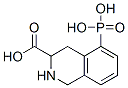 3-carboxy-5-phosphono-1,2,3,4-tetrahydroisoquinoline 结构式