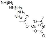 hexaaminecobalt triacetate  结构式