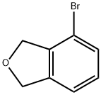 4-溴-1,3-二氢异苯并呋喃 结构式
