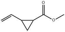 Methyl 2-ethenyl-1-Methylcyclopropane-1-carboxylate 结构式