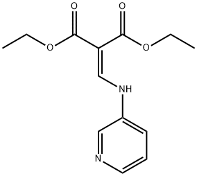 1,3-Diethyl 2-{[(pyridin-3-yl)amino]-methylidene}propanedioate 结构式