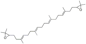 2,3,22,23-dioxidosqualene 结构式