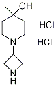 1-(氮杂环丁烷-3-基)-4-甲基哌啶-4-醇二盐酸盐 结构式