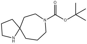 tert-butyl 1,9-diazaspiro[4.6]undecane-9-carboxylate 结构式