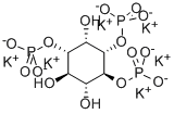 D-MYO-INOSITOL 1,3,4-TRISPHOSPHATE HEXAPOTASSIUM SALT 结构式