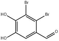 2,3-二溴-4,5-二羟基苯甲醛 结构式
