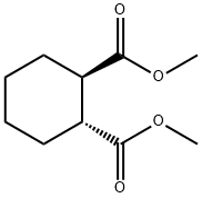 (1R,2R)-反式环己二羧酸二甲酯 结构式