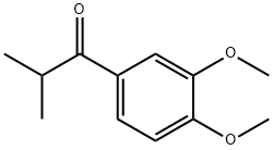 3',4'-二甲氧基异苯丁酮 结构式